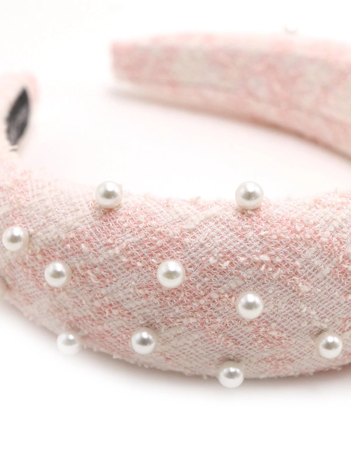 Odette Women Netted White And Pink Hair Band! - Image 4