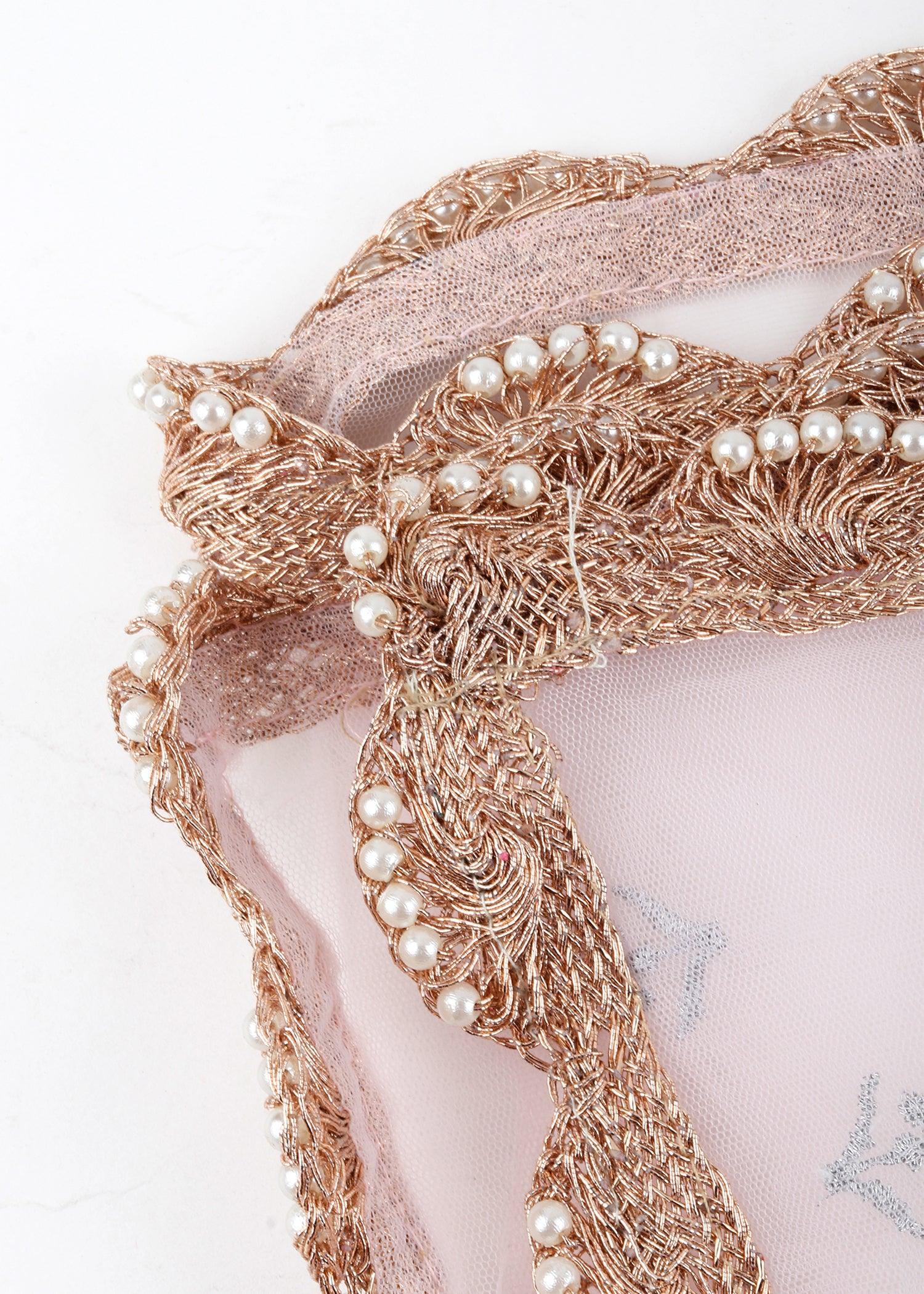 Odette Pink Soft Net Semi Stitched Lehenga With  Unstitched Blouse For Women - Image 4