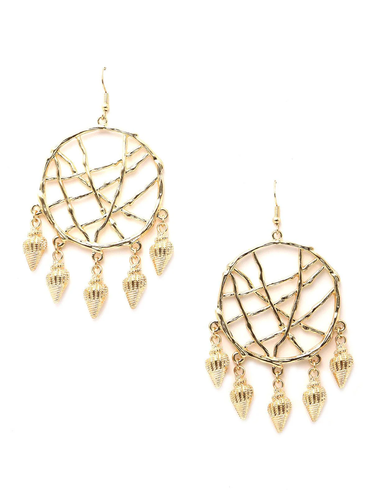 Odette Women Stylish Dangle Earrings - Image 4