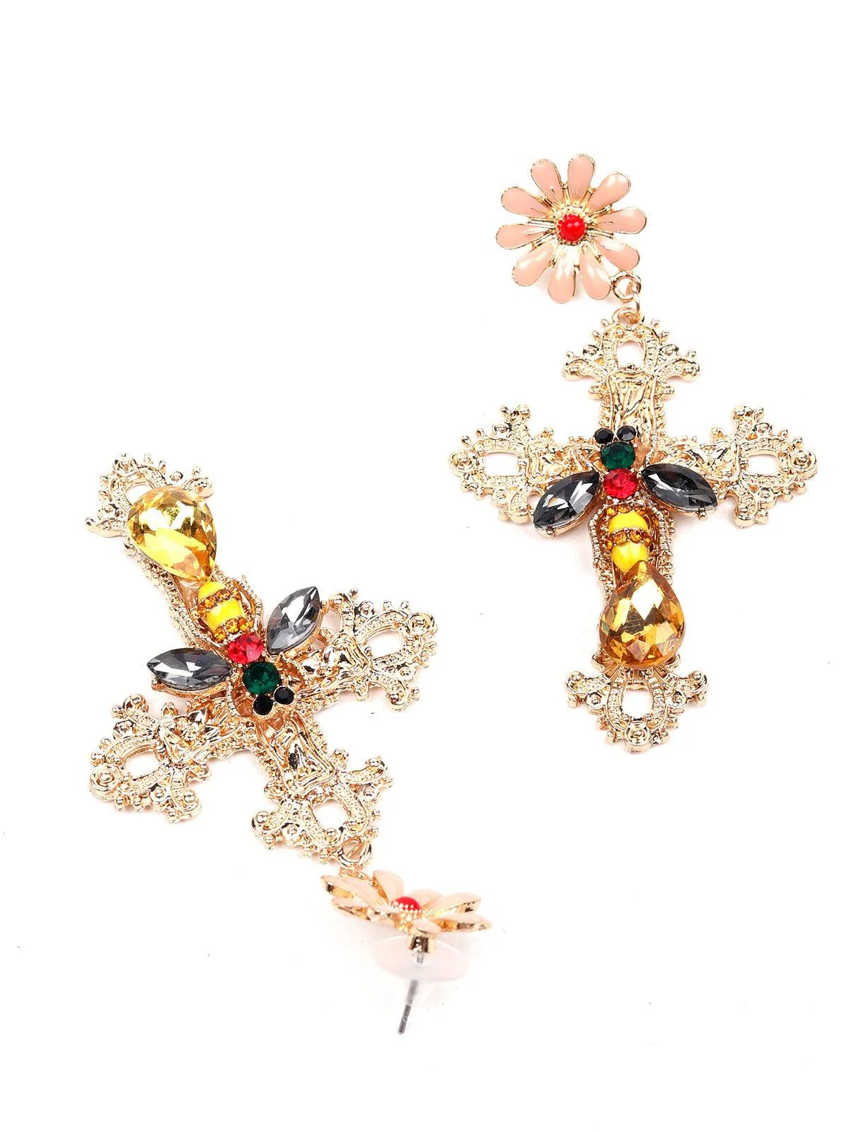 Odette Women Multicolour Earrings - Image 6