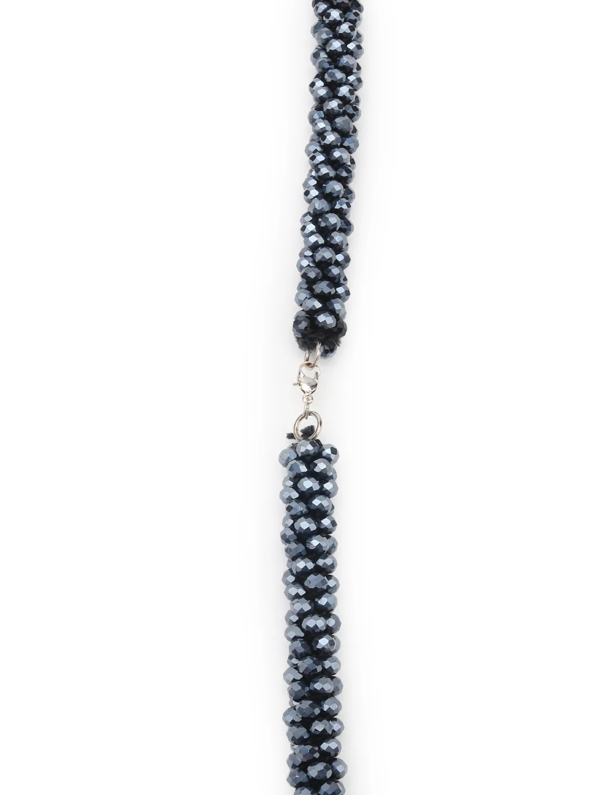 Odette Women Crystal Dark Blue Layered Necklace - Image 6