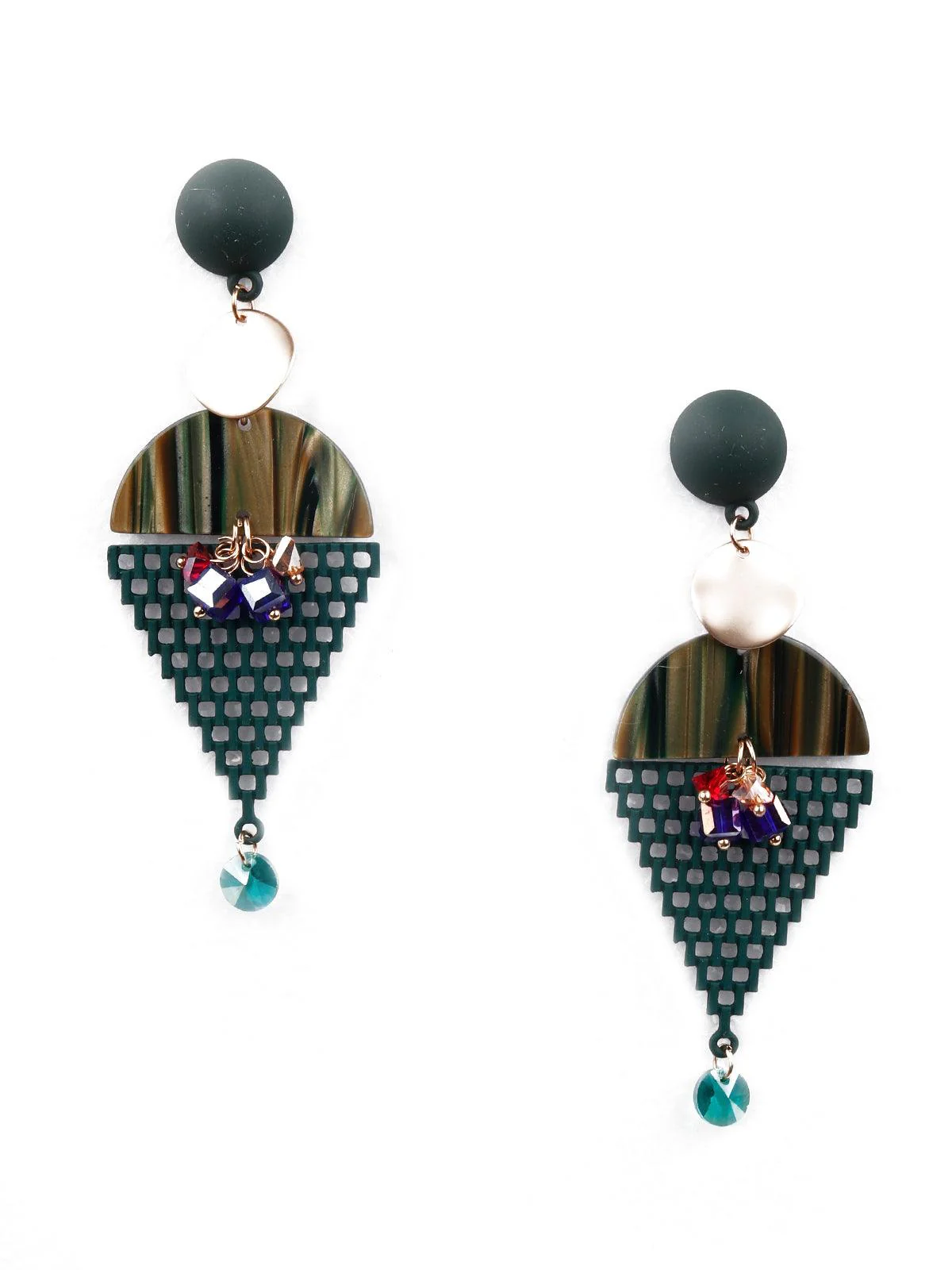 Odette Cute Ice-Cream Shaped Stunning Statement Earrings For Women - Image 3