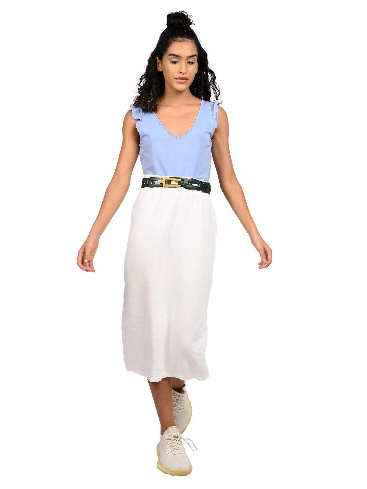 Odette Women Deep Grey Designer Belt - Image 2