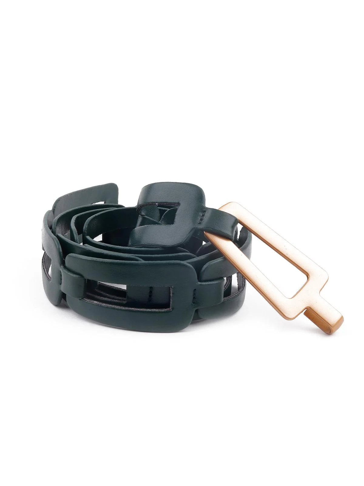 Odette Women Deep Grey Designer Belt - Image 3