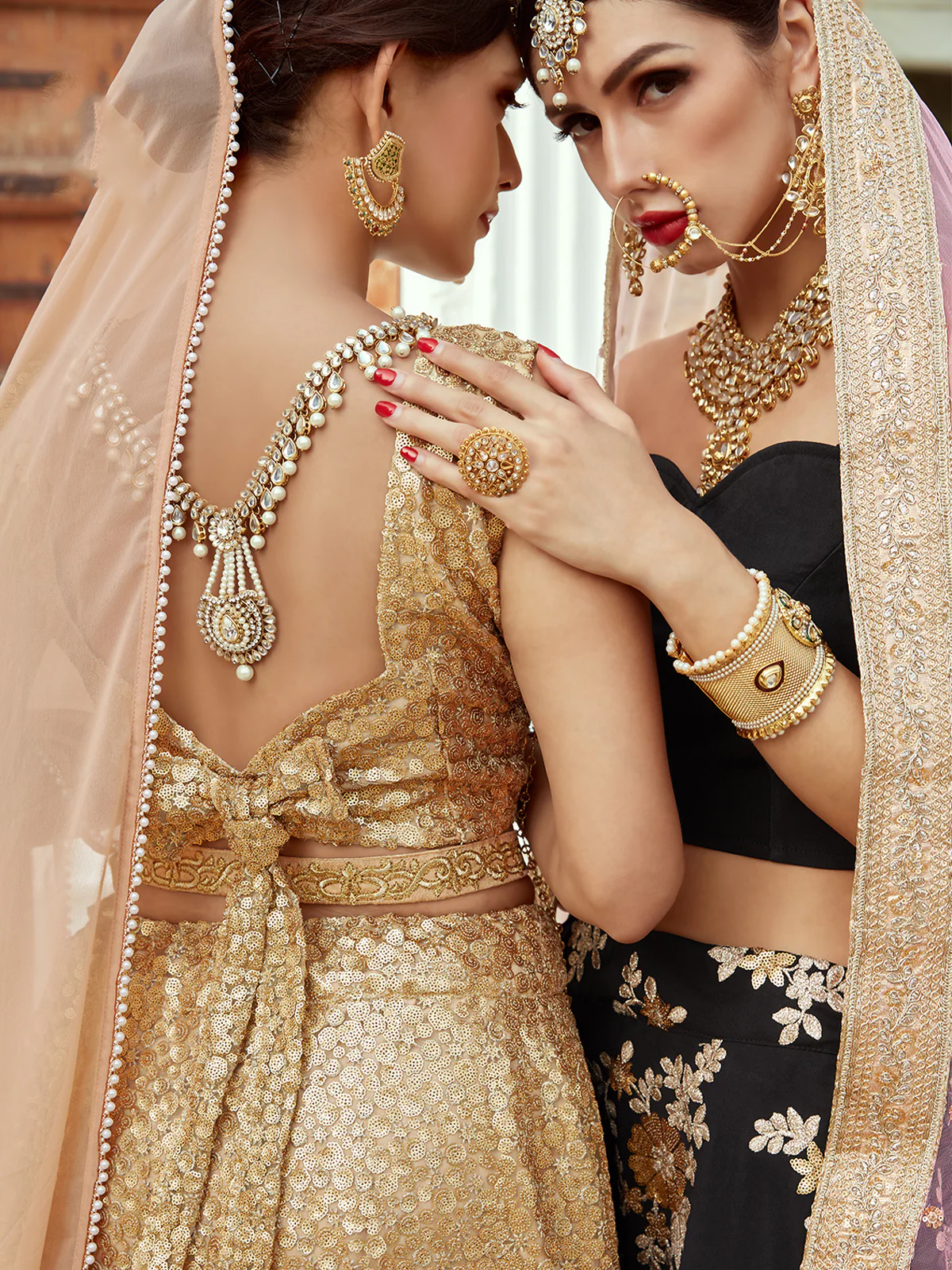 Odette Women Designer Georgette Semi Stitched Lehenga Choli - Image 3