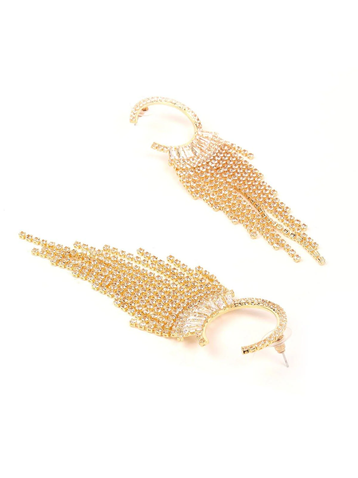 Odette Women Gold Metal Earrings - Image 6