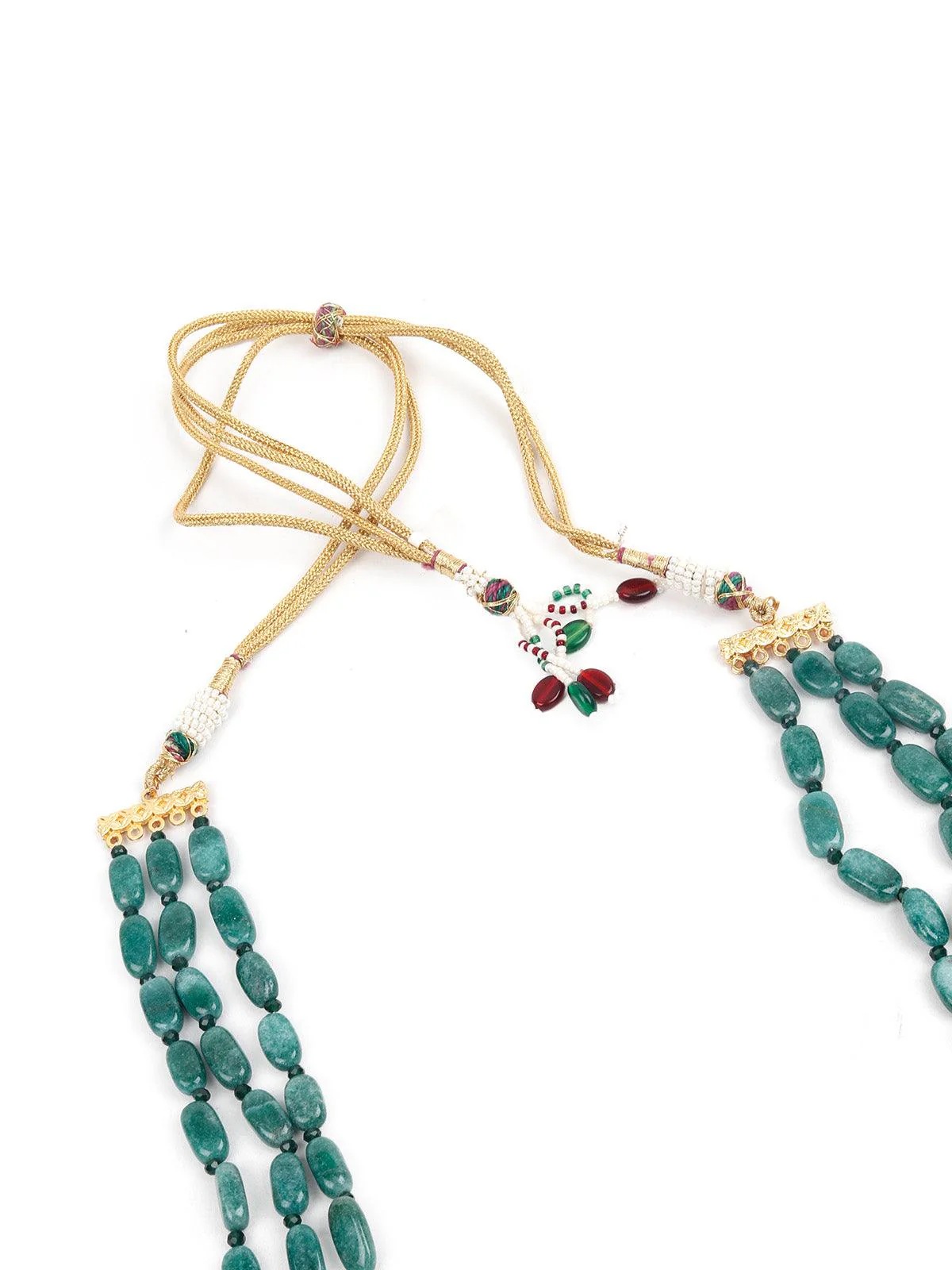 Odette Women Designer Stones And Kundan Necklace Set - Image 4