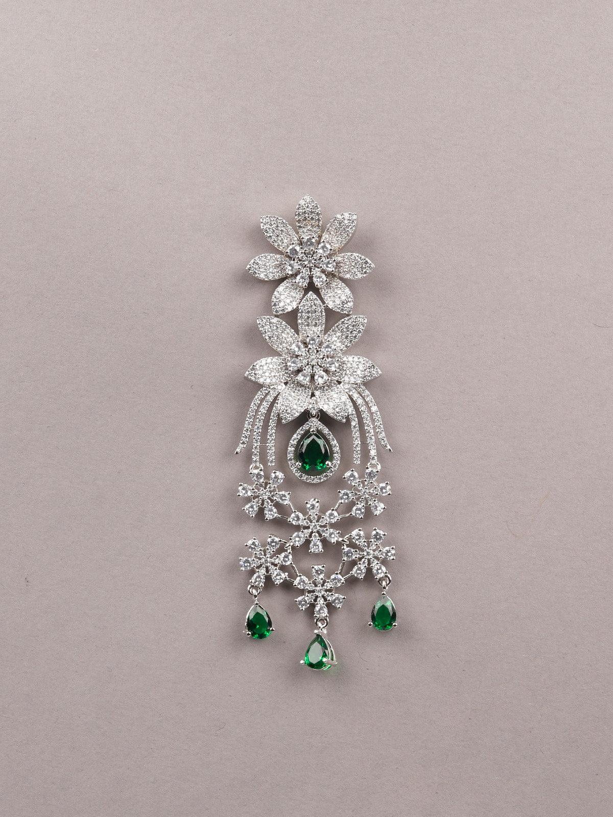 Odette Women Diamond Studded Earrings - Image 5
