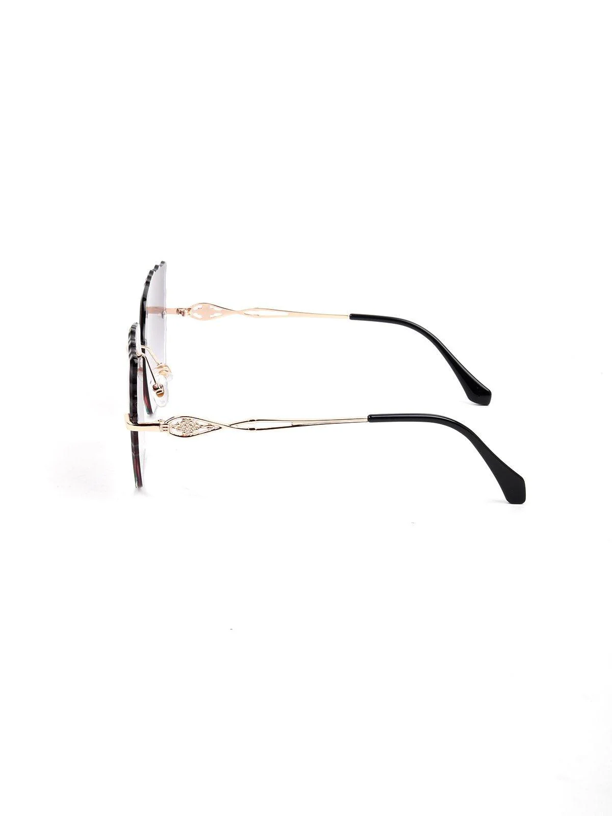 Odette Women Voilet High-Index Acrylic Sunglasses - Image 5