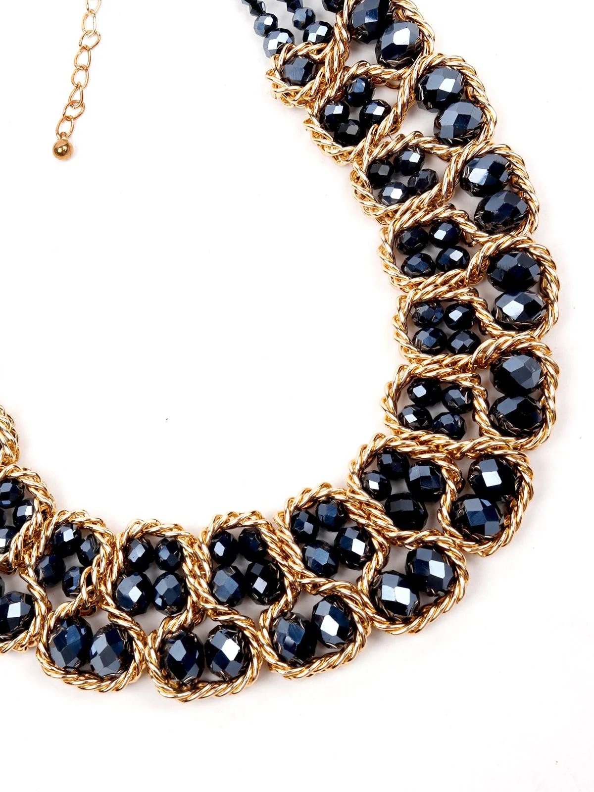 Odette Women Black Metal Necklace - Image 6