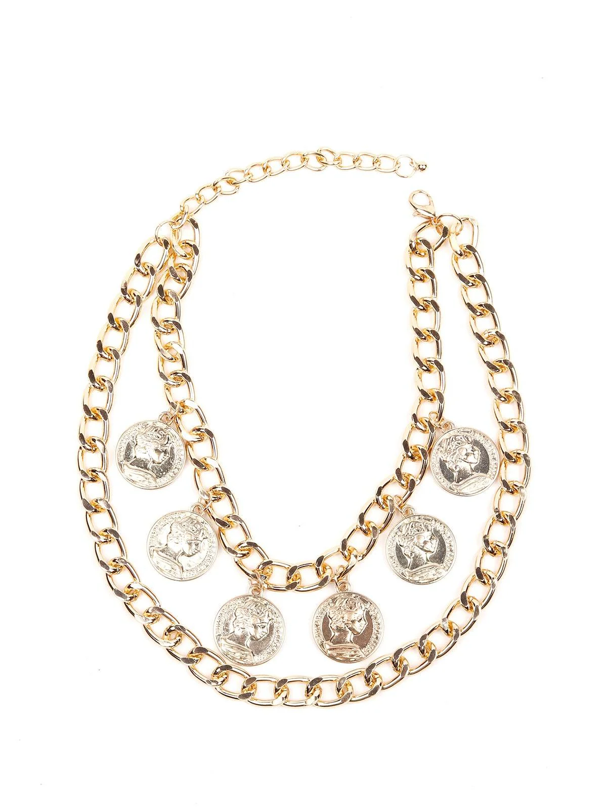 Odette Women Gold Metal Necklace - Image 3