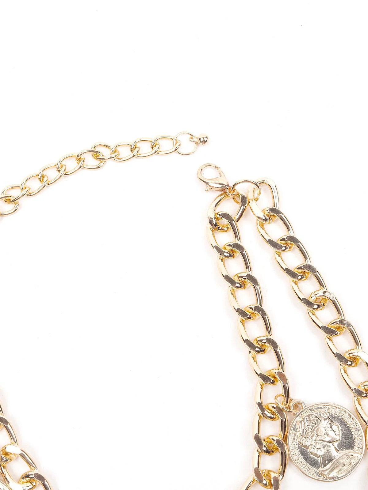 Odette Women Gold Metal Necklace - Image 5