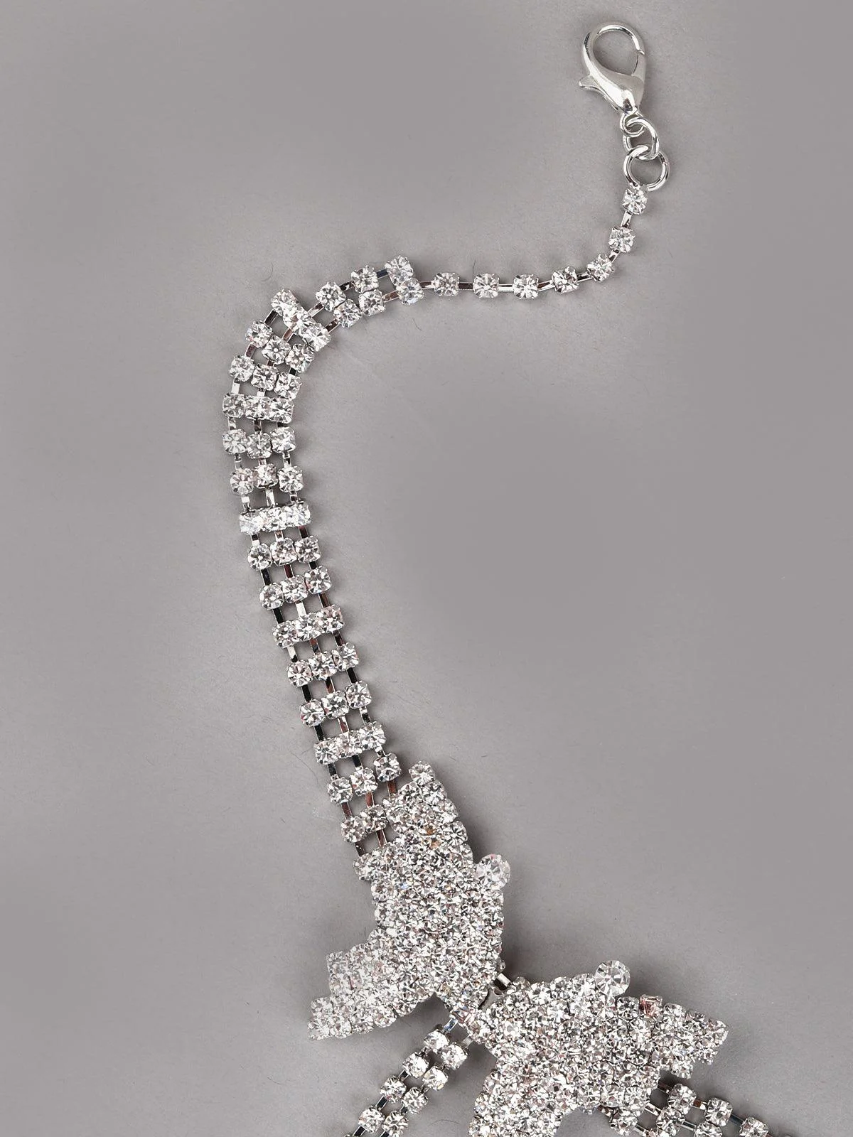 Odette Women Dreamy Butterfly Embellished Choker Necklace - Image 6