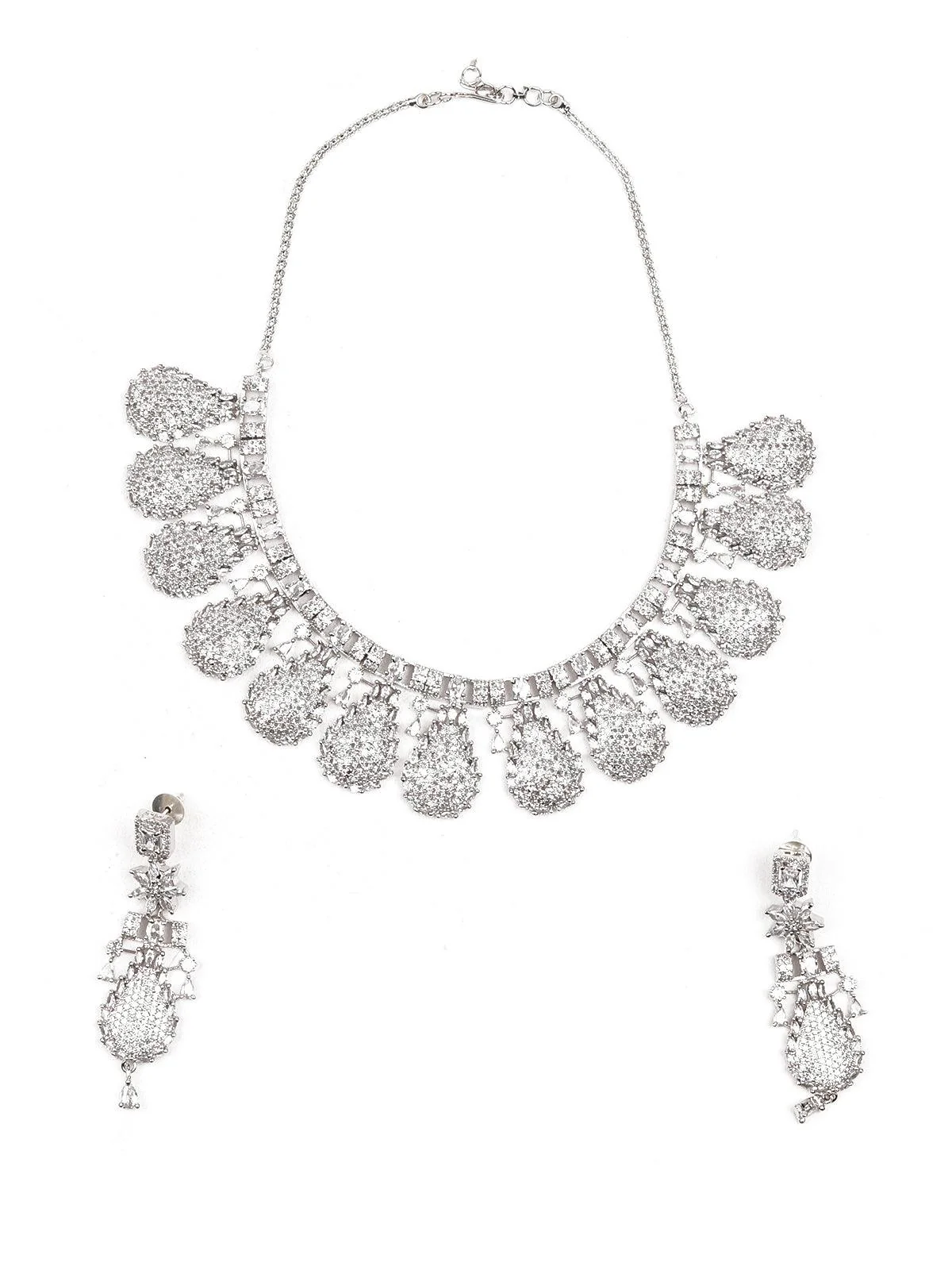 Odette Women Drop-Dead-Gorgeous Drop Shaped Necklace - Image 3