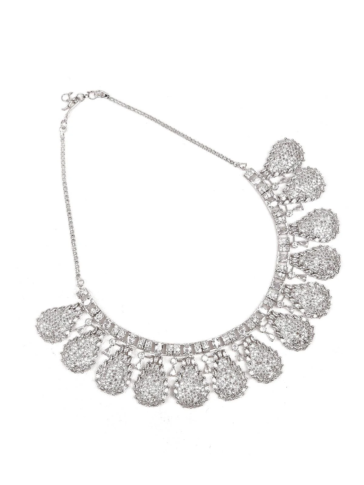 Odette Women Drop-Dead-Gorgeous Drop Shaped Necklace - Image 4