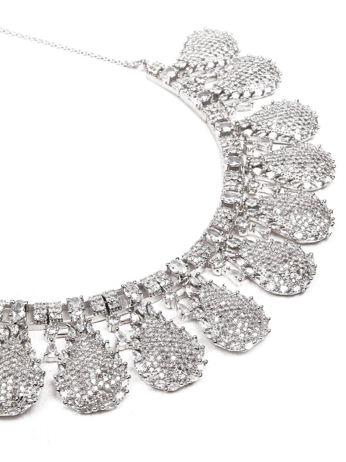 Odette Women Drop-Dead-Gorgeous Drop Shaped Necklace - Image 5