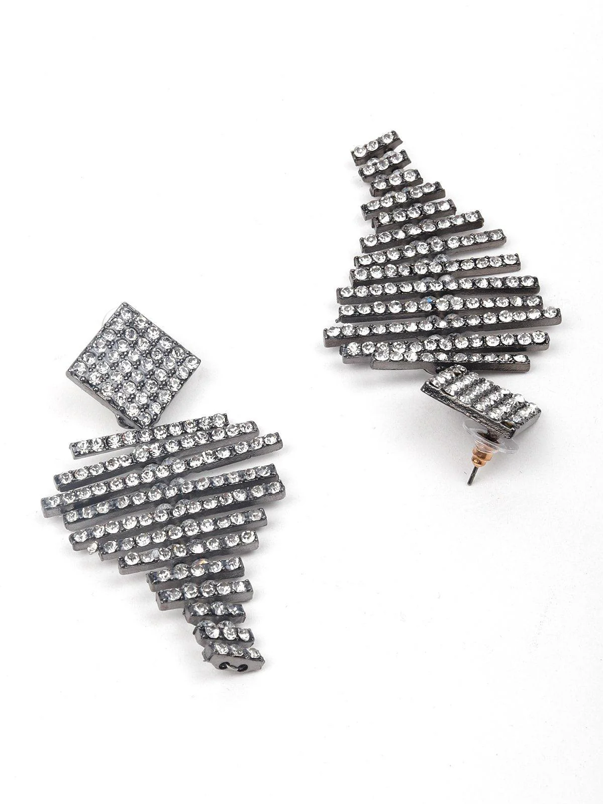 Odette Women Gold Metal Earrings - Image 5
