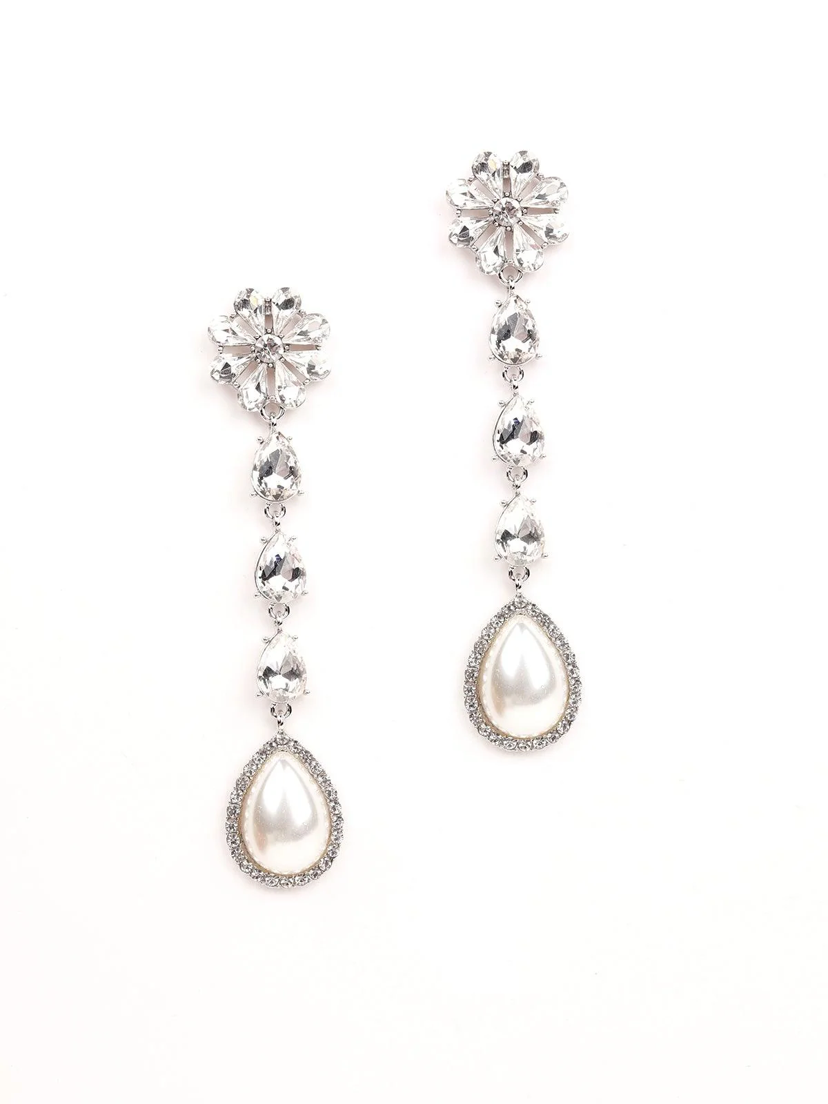 Odette Women Gold Metal Earrings - Image 3