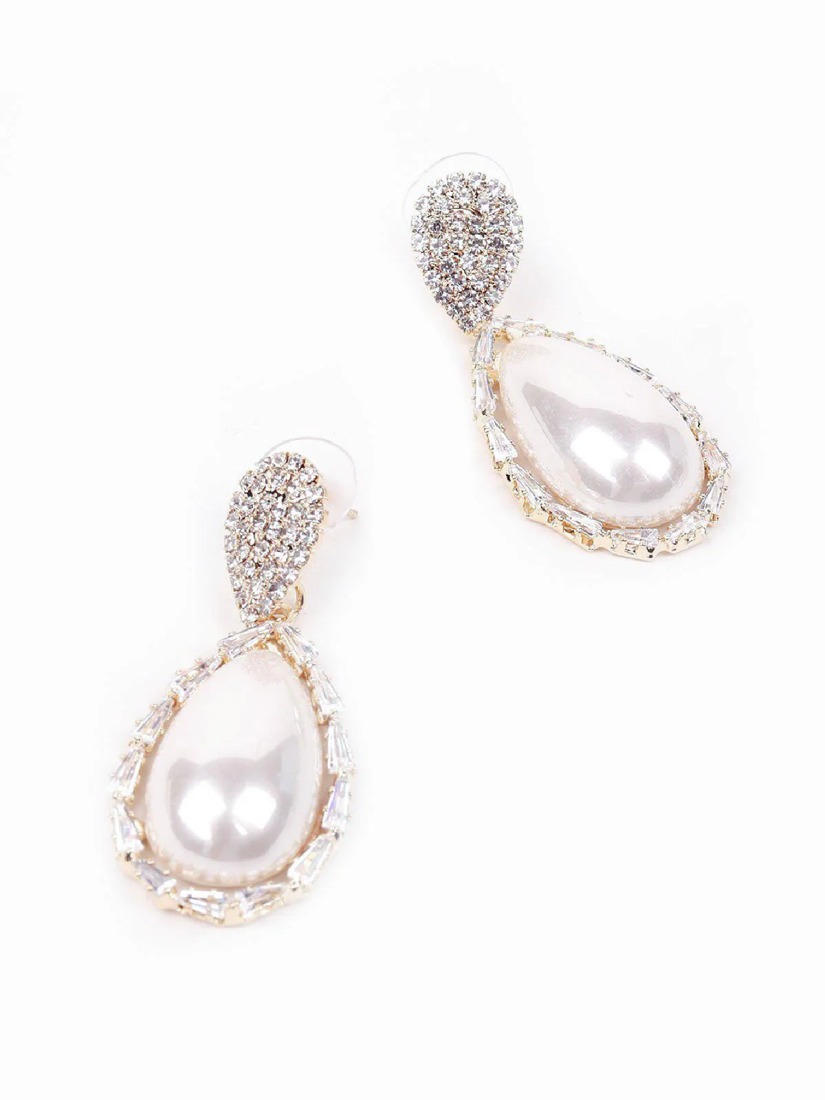 Odette Women Gold Metal Earrings - Image 5