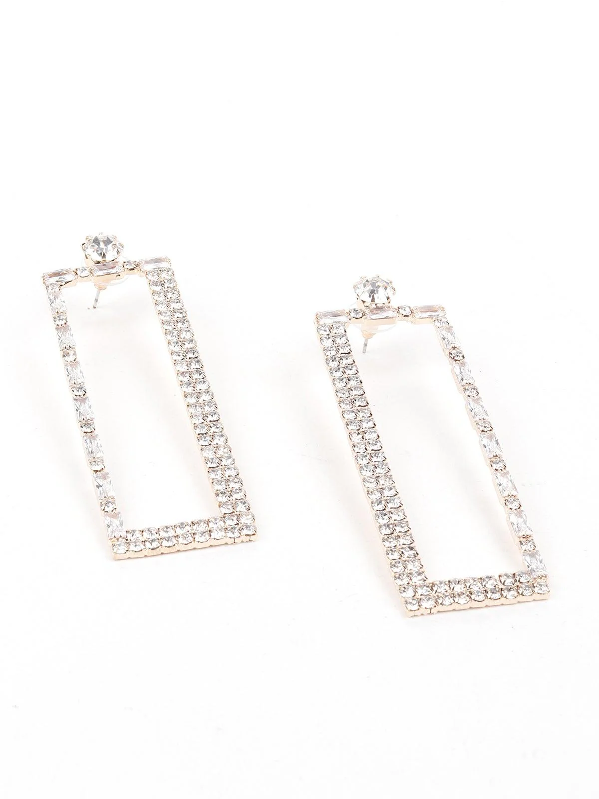 Odette Women Silver Metal Earrings - Image 5