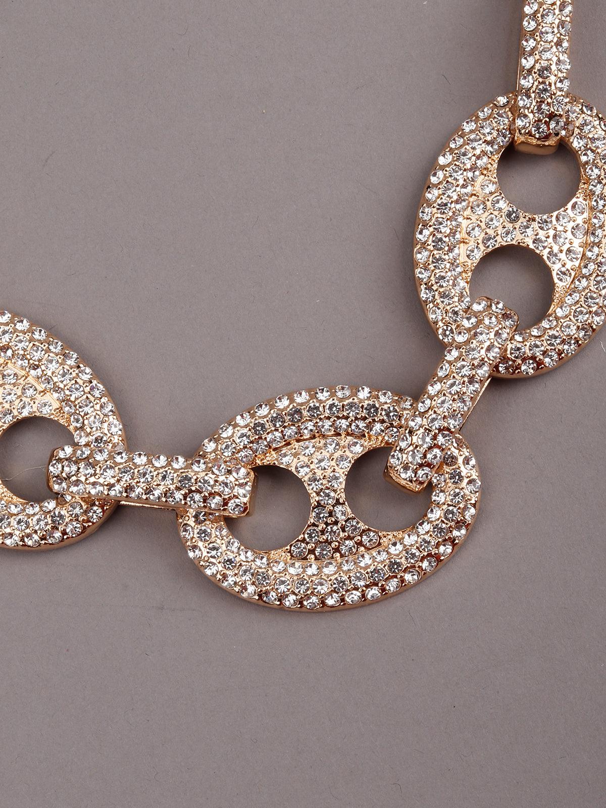Odette Women Gold Metal Necklace - Image 5