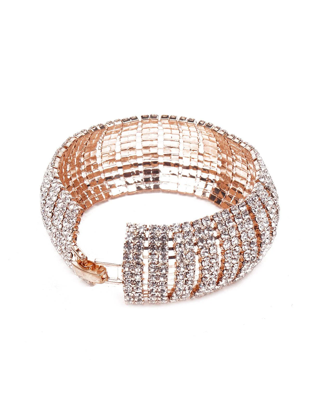 Odette Women Gold Metal Bracelet - Image 6