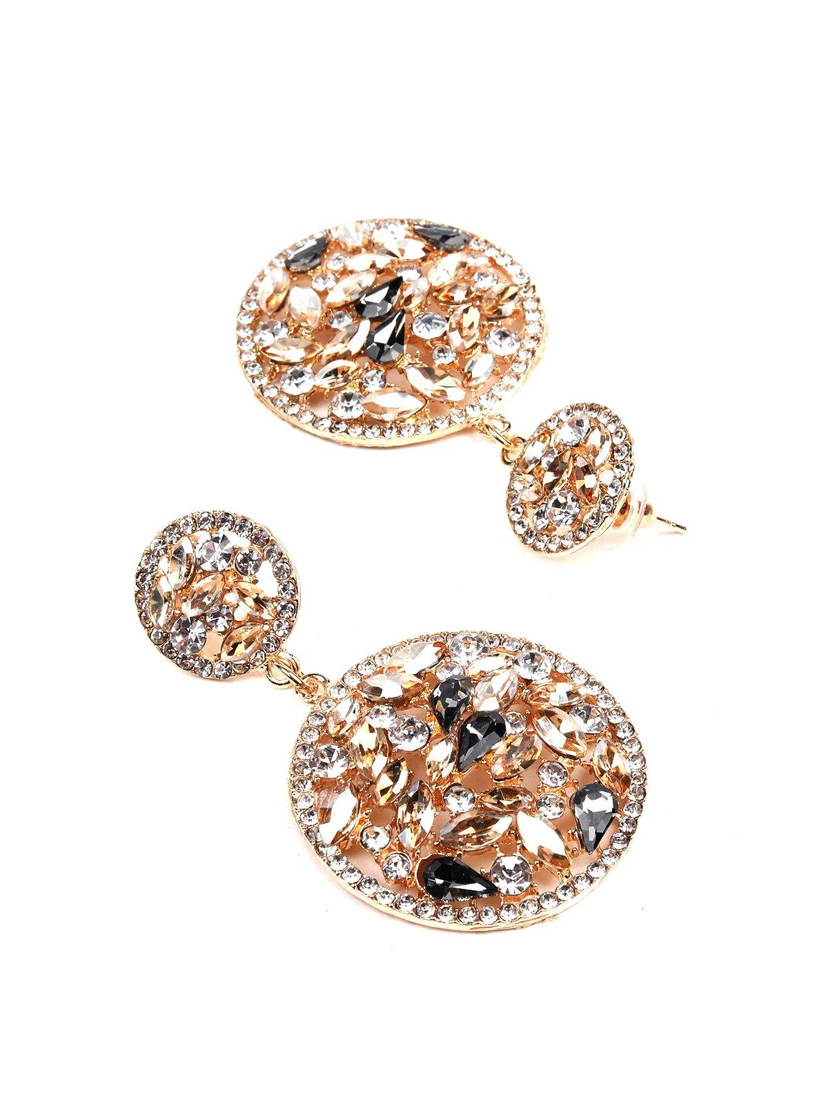 Odette Women Gold Metal Earrings - Image 6