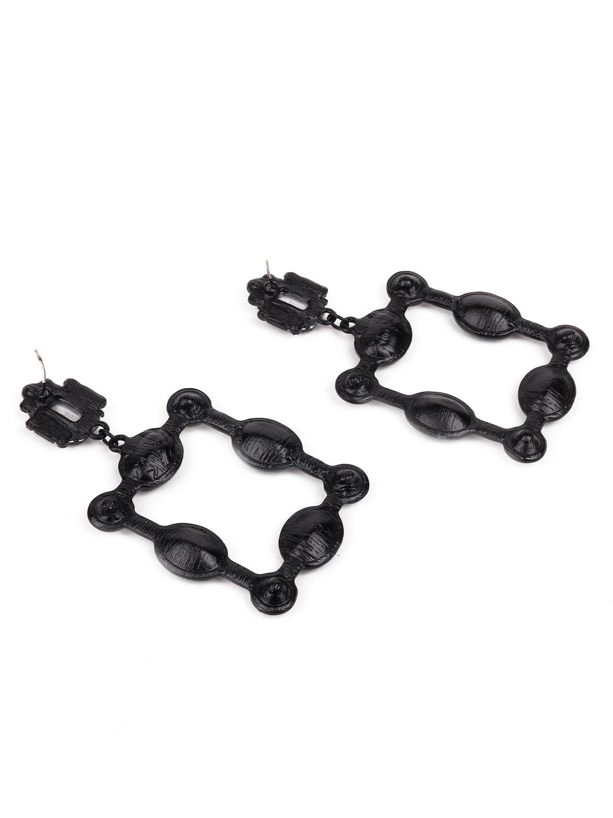 Odette Women Exquisite Green Statement Drop Earrings - Image 6