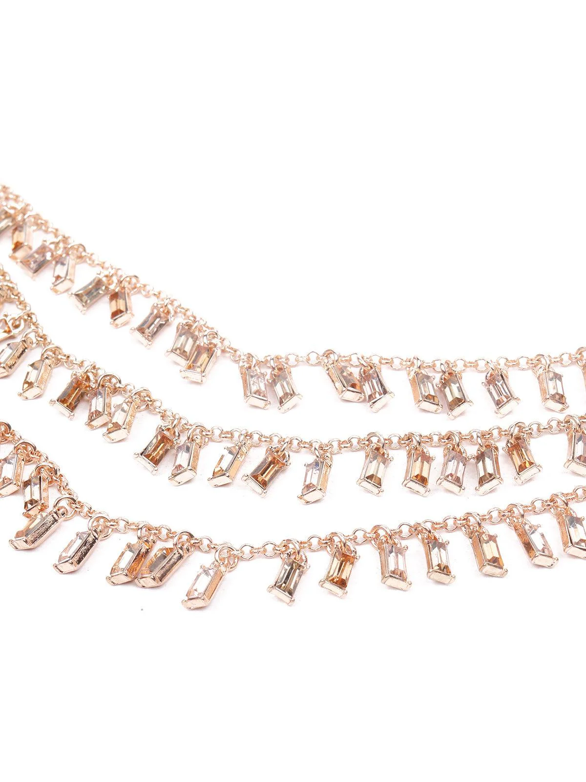 Odette Women Gold Metal Necklace - Image 5