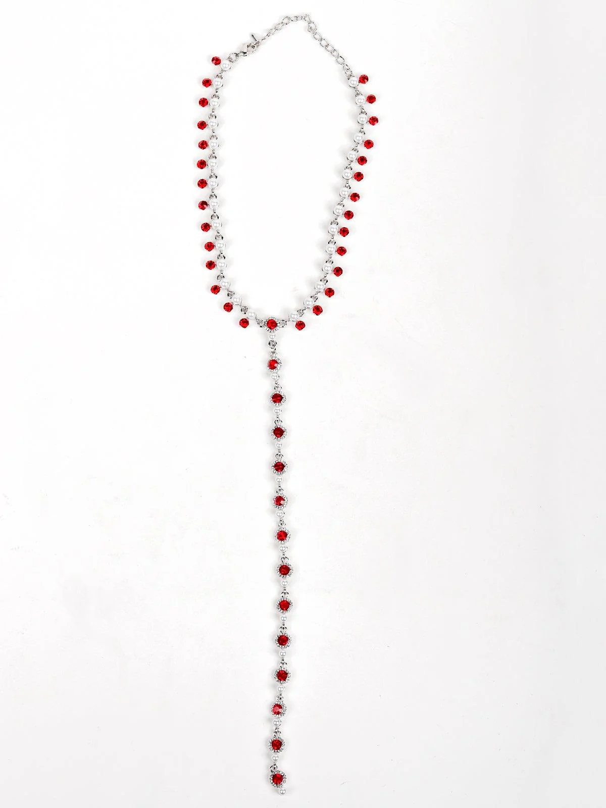 Odette Women Multicolour Metal Necklace - Image 3