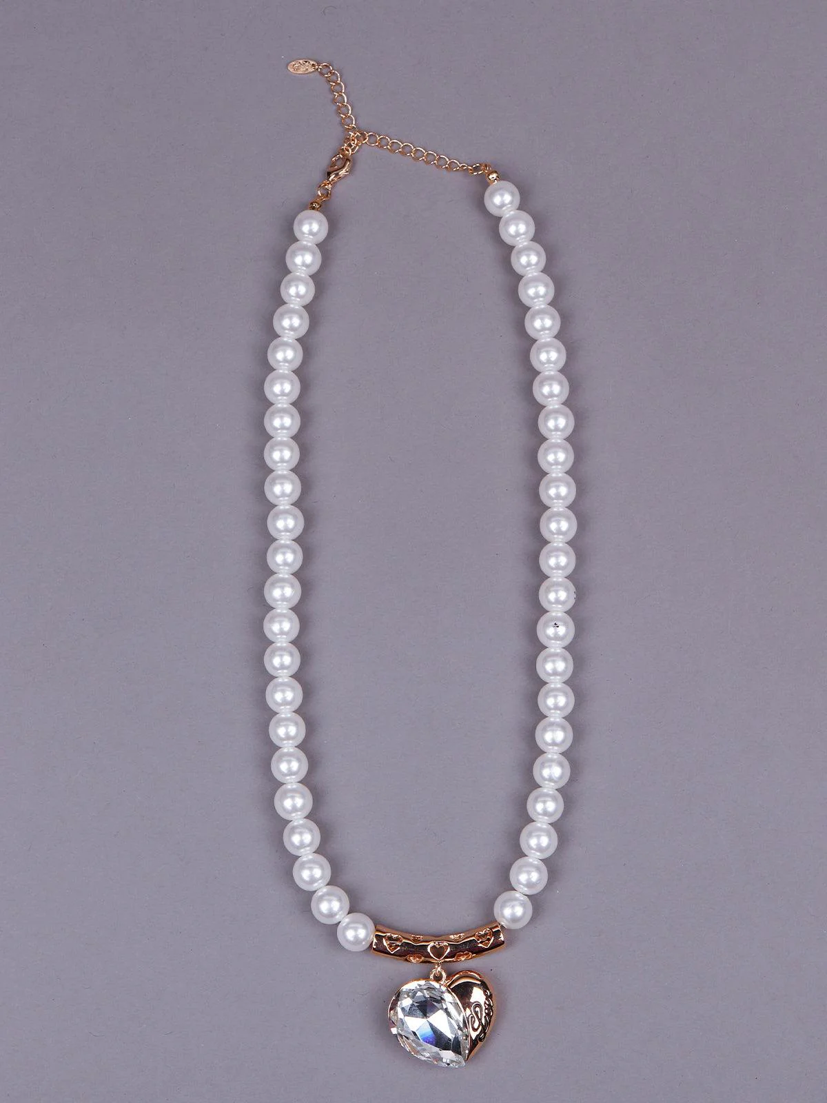 Odette Women Gaold Metal Necklace - Image 3