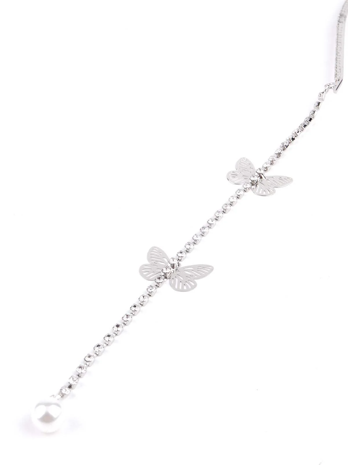 Odette Exquisite Silver Tome Hair Clasp For Women - Image 6
