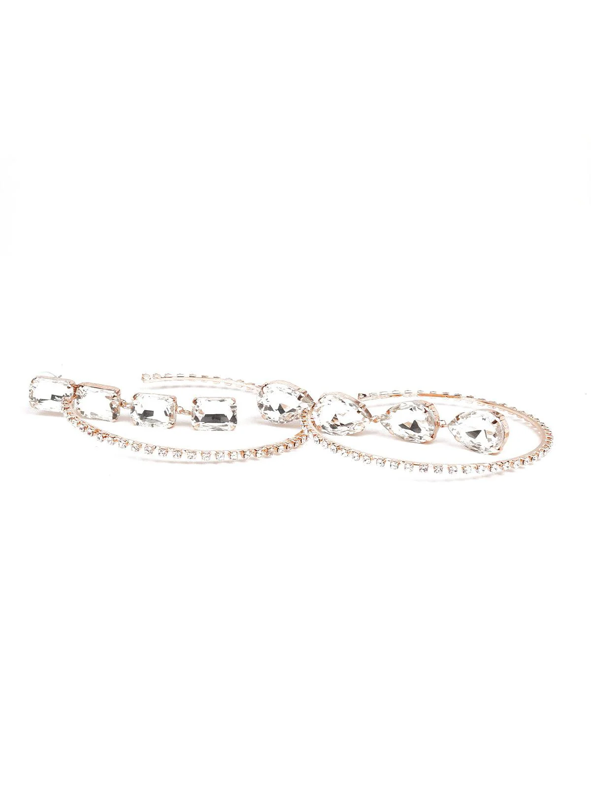 Odette Women Gold Metal Earrings - Image 3