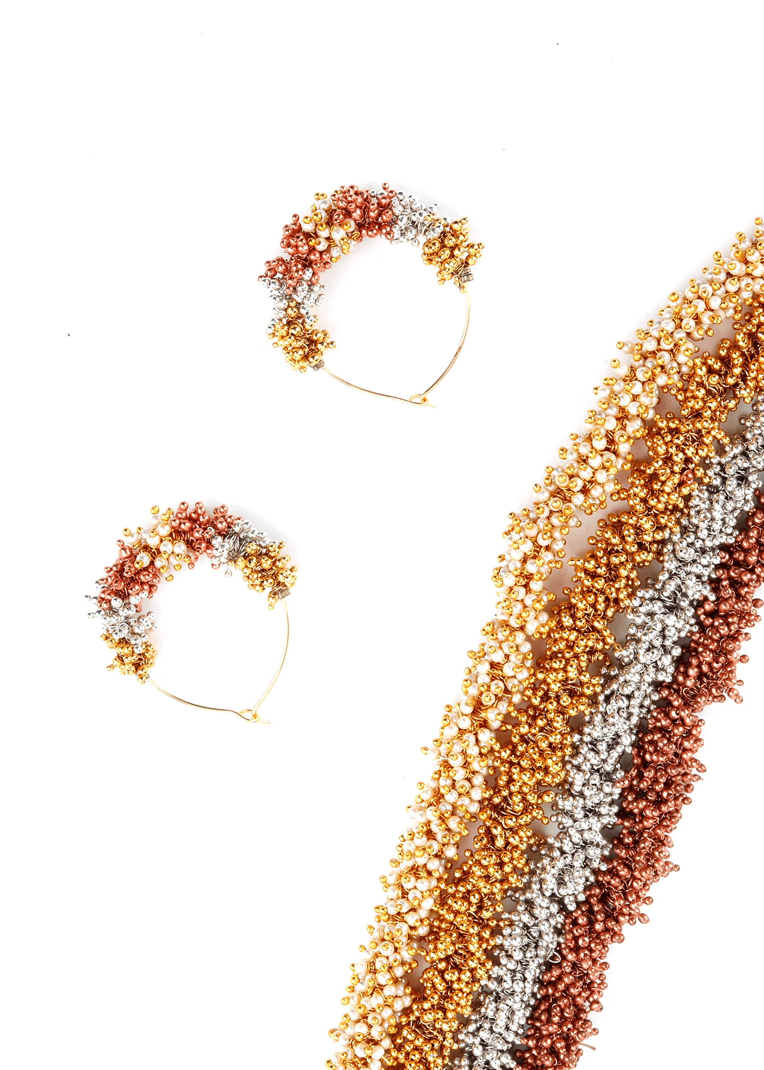 Odette Women Eye Catchy Multilayer Necklace Set - Image 5