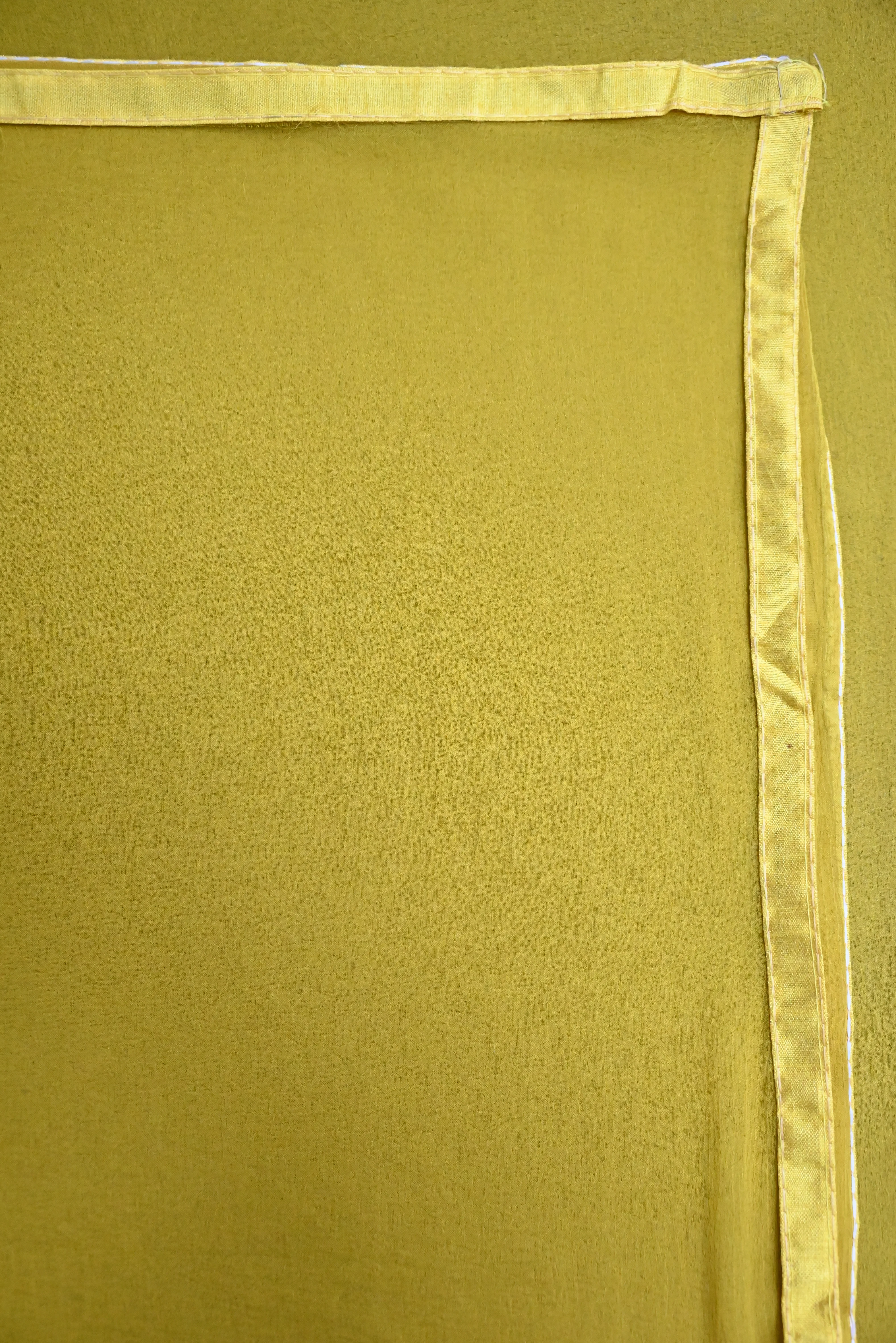 Odette Women Faux Georgette Party Wear Salwar Kameez In Yellow Semi Stitched Anarkali - Image 4