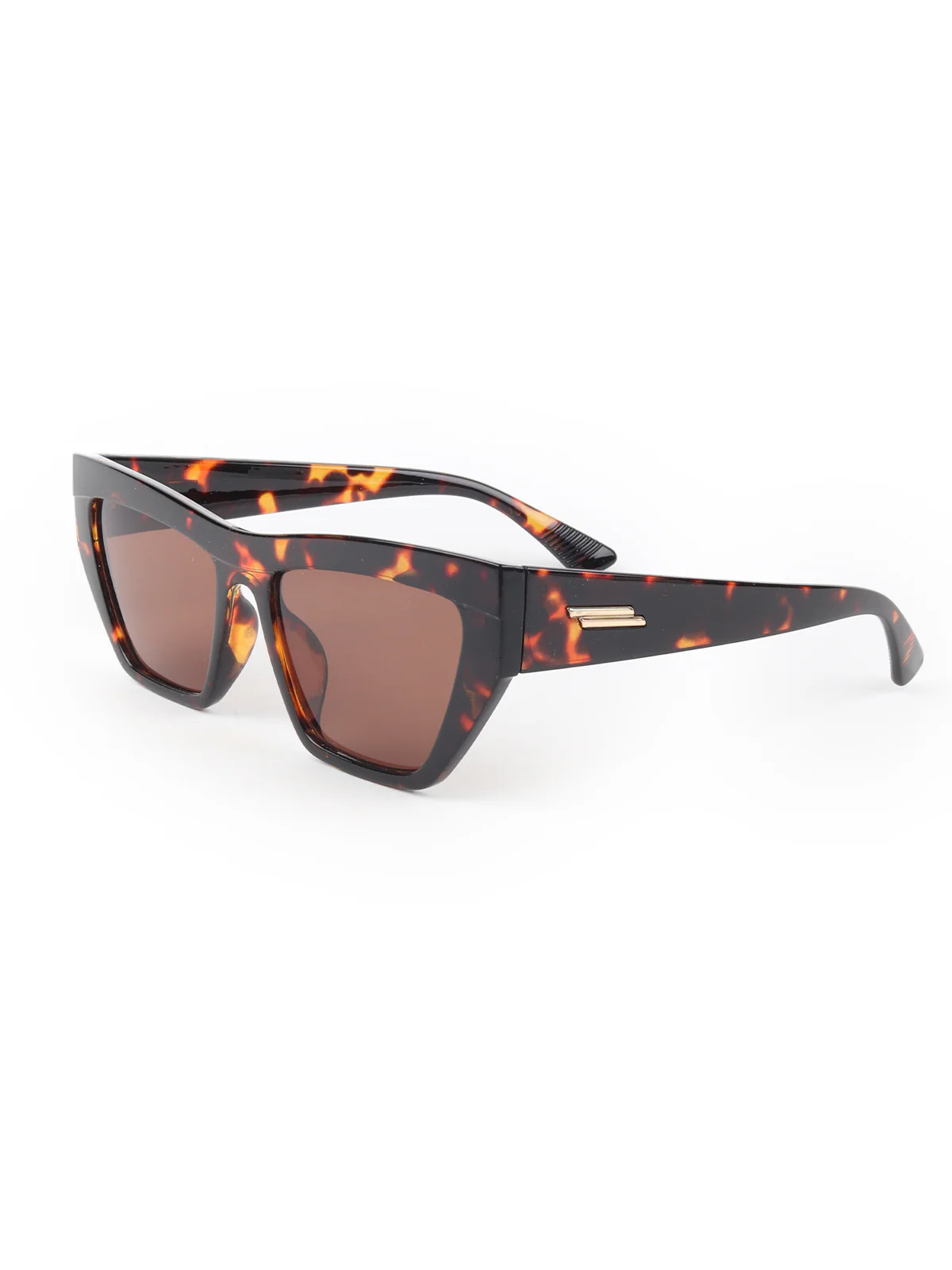 Odette Women Brown High-Index Acryli Sunglasses - Image 3