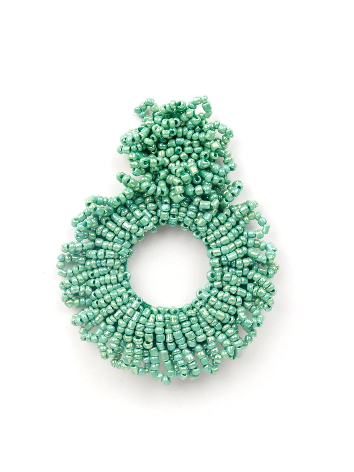 Odette Women Green Metal Earrings - Image 4