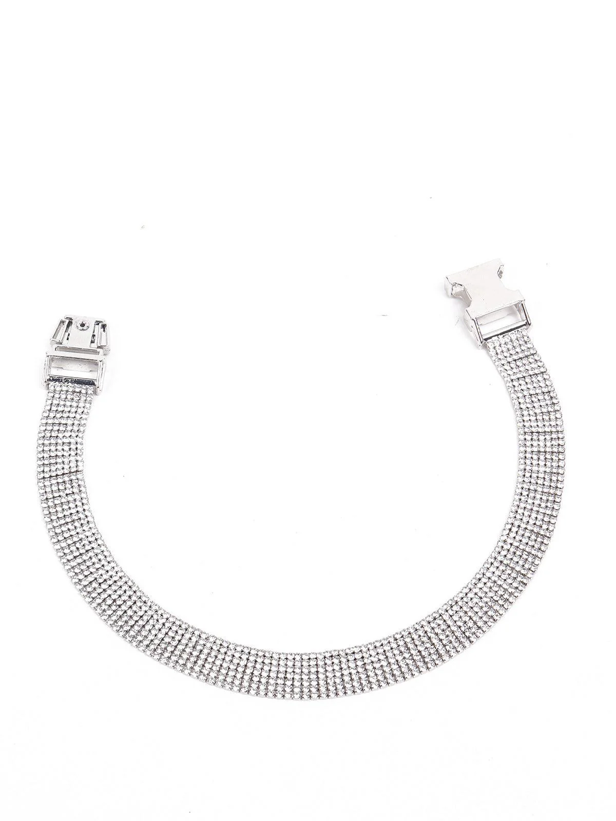 Odette Women Silver Metal Necklace - Image 3