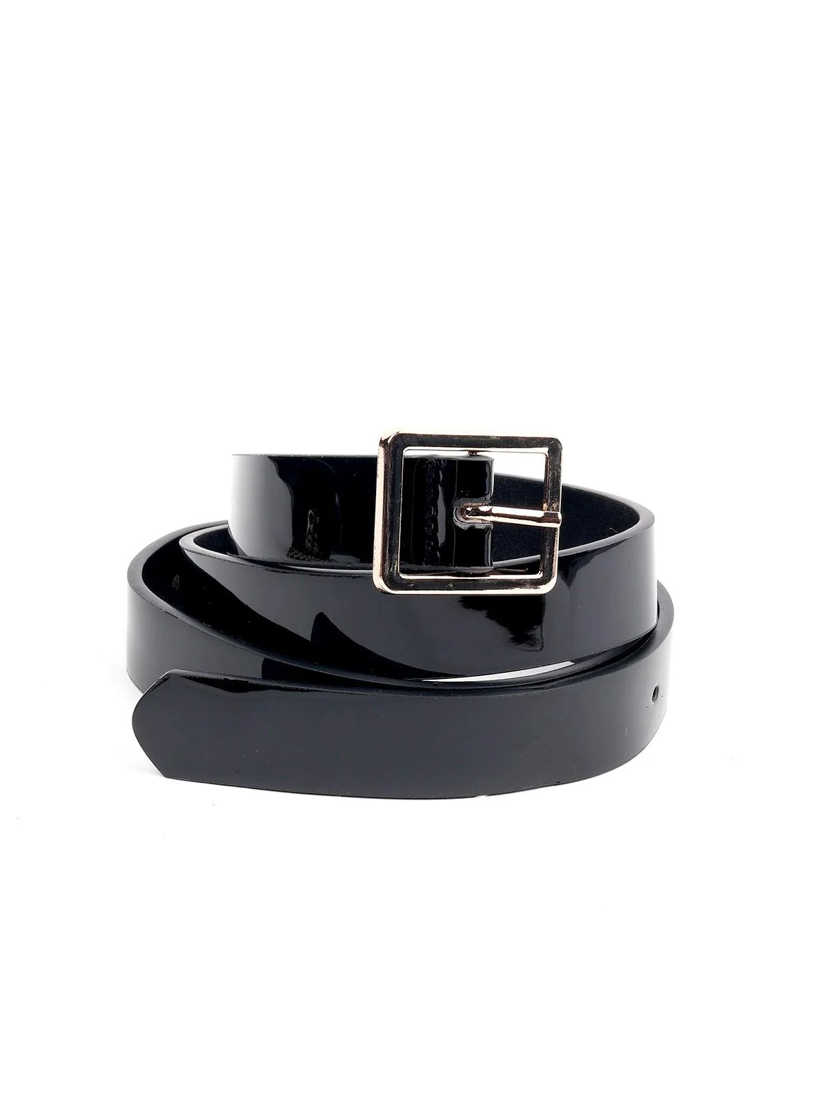 Odette Women Black Metal Belt Bag - Image 6