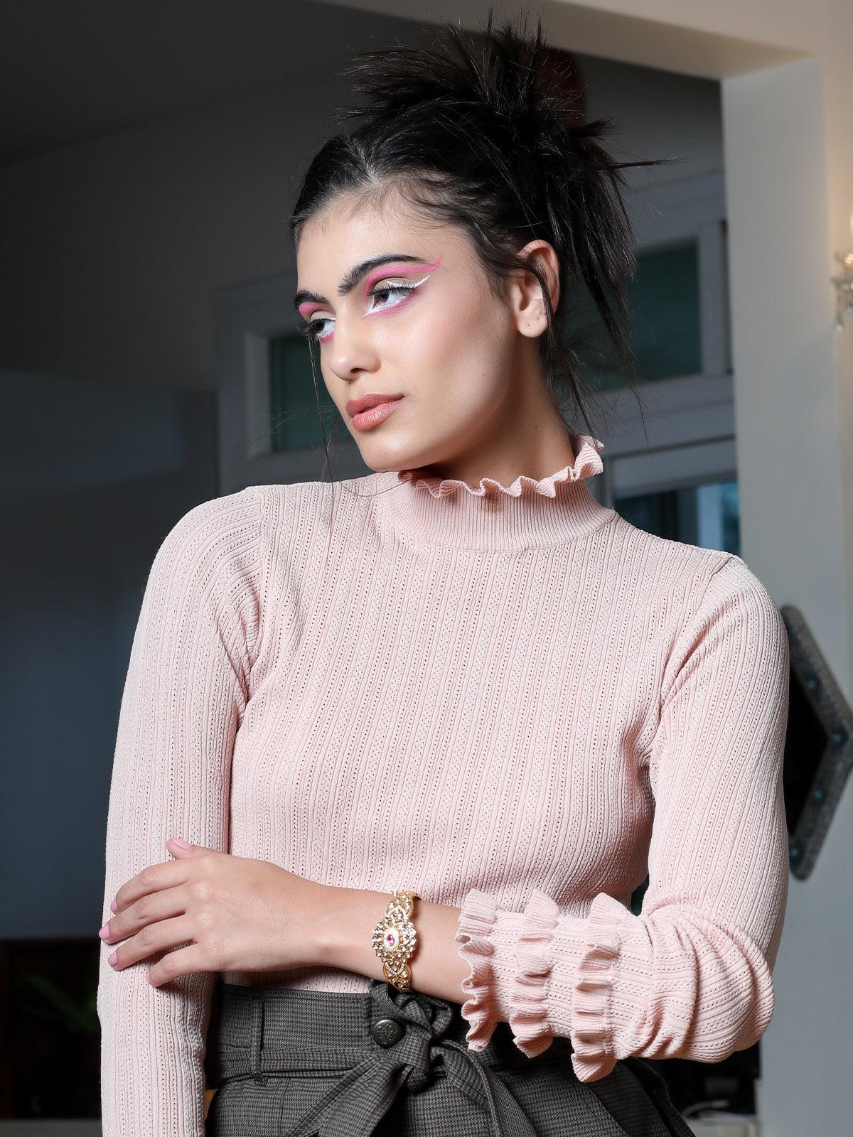 Odette Women Gold Metal Bracelet - Image 2