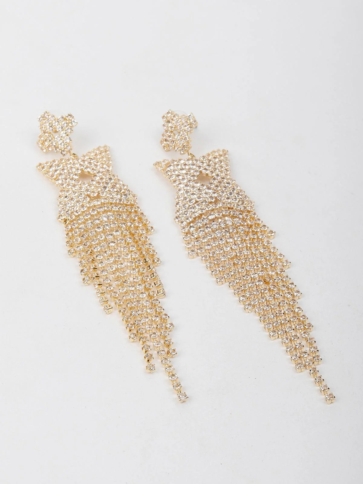 Odette Women Gold Metal Earrings - Image 4