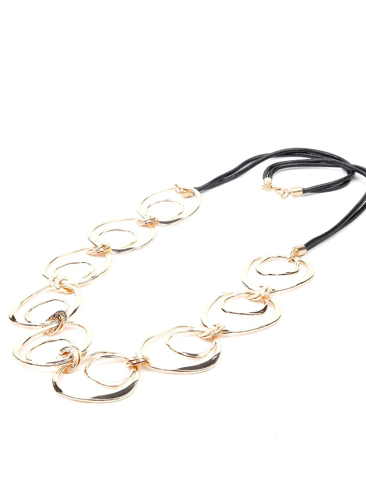 Odette Women Gold Tone Metal Necklace - Image 4