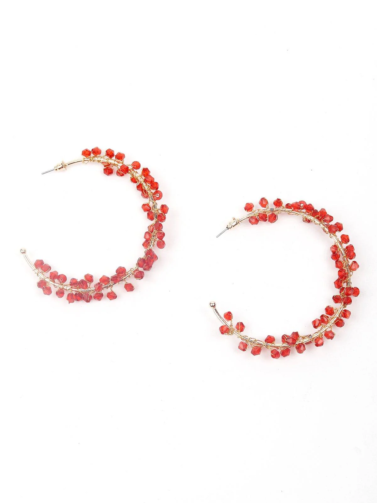 Odette Women Gold Metal Earrings - Image 3