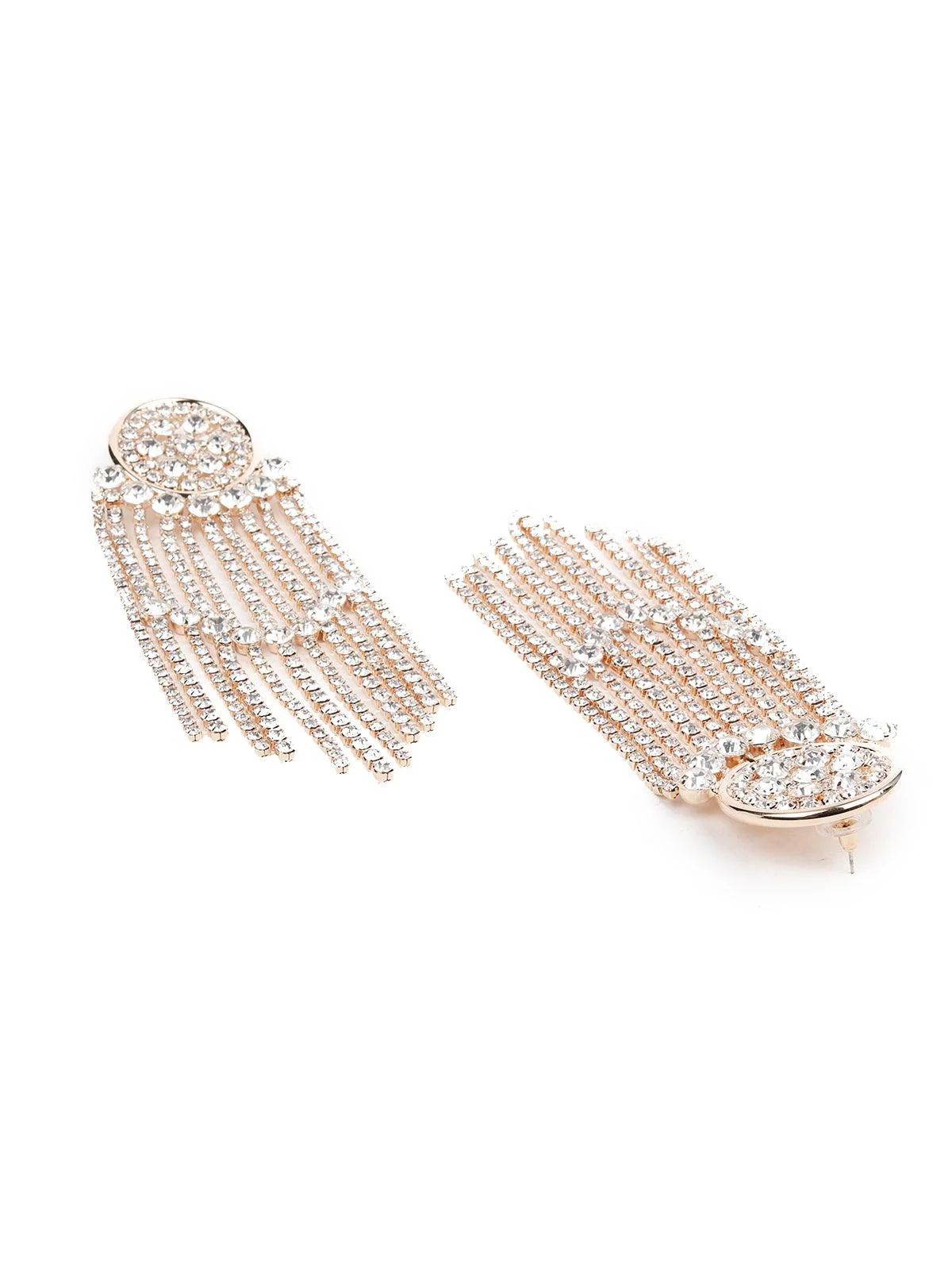 Odette Women Gold Metal Earrings - Image 6