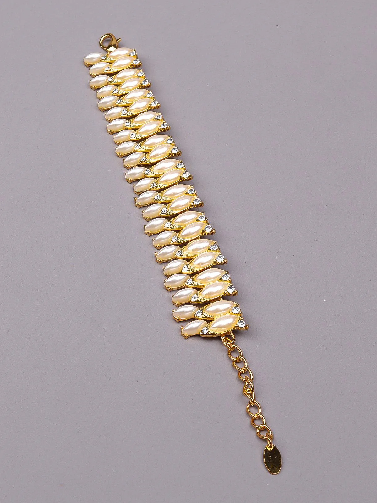 Odette Women Gold-Tone Metal Necklace Set - Image 6