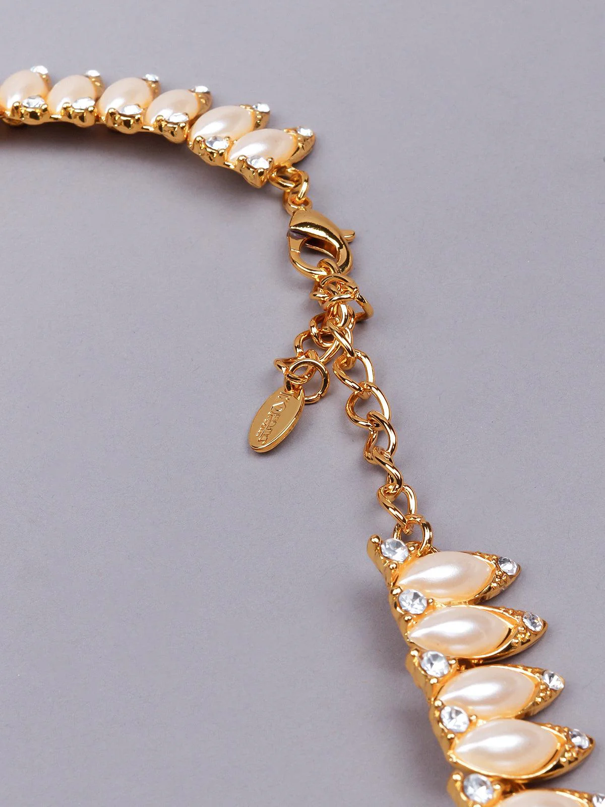 Odette Women Gold-Tone Metal Necklace Set - Image 7