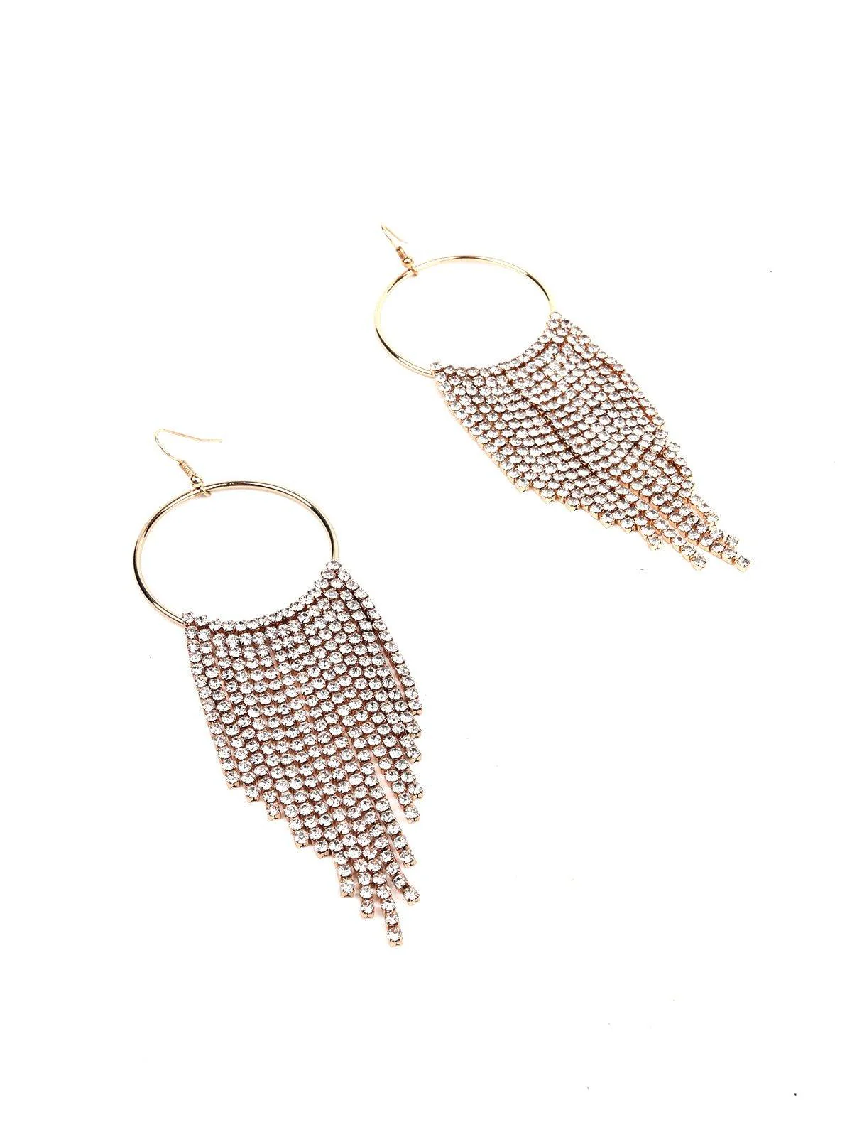 Odette Women Gold Metal Earrings - Image 5