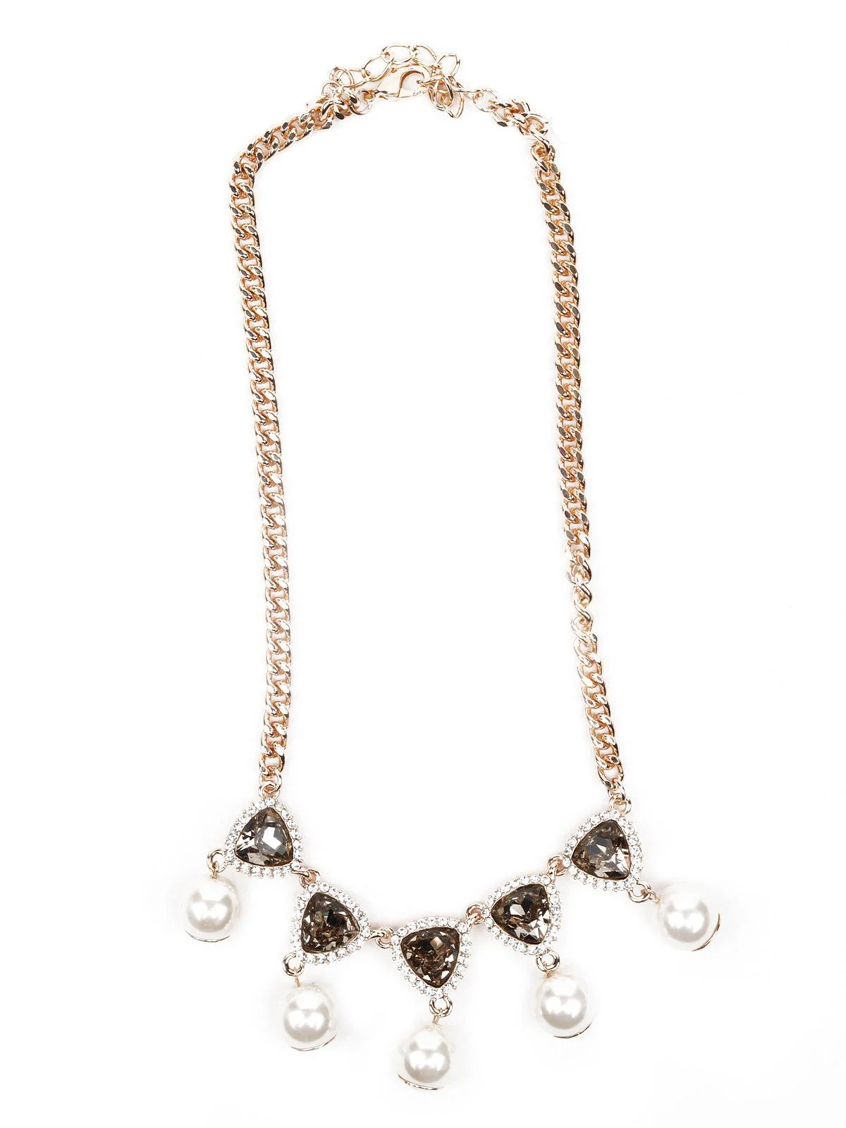 Odette Women Gold-Tone Metal Necklace - Image 3