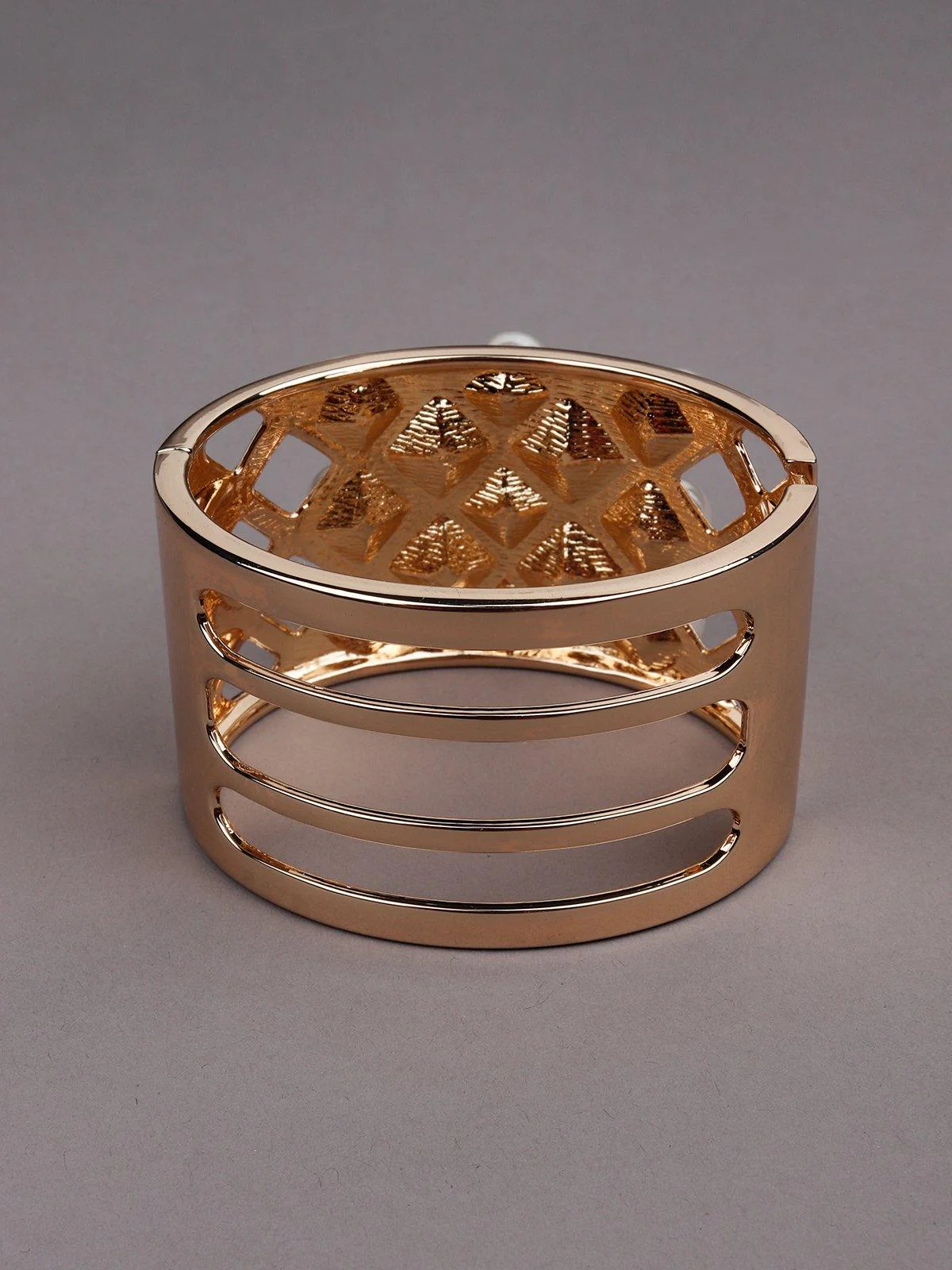 Odette Women Gold Metal Bracelet - Image 6