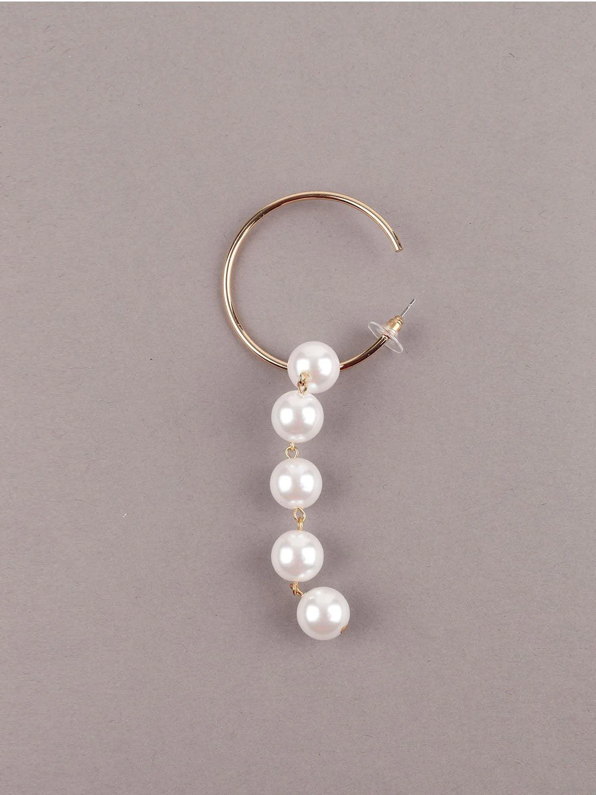 Odette Women Gold Metal Earrings - Image 4